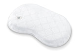 Beurer MG13 Soft Waterproof Bath and Spa Massage Pillow with Vibration for Relaxation, Neck Pain Relief