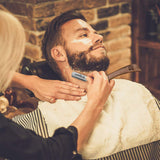 American Wood Stylish Cut Throat Barber Salon Men Shaving Razor +100 Blades