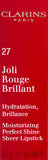 Clarins Joli Rouge Brillant (Moisturizing Perfect Shine Sheer Lipstick) - # 27 Hot Fuchsia 3.5g/0.1oz