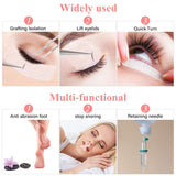 12 Rolls Eyelash Extension Tape Adhesive Breathable Microporous Fabric Tape Eyelash Grafting Tape Makeup Lash Tape for Taping Eyelid Sticker DIY, 0.5 Inch x 10 Yards, Pink