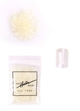Hair Extensions Shrinky Plastic Tubes - Keratin Glue Lined for I-Tip | Strong Clear Tube Bond for 100% Remy Human Hair Extensions (4mm Diameter)