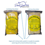 100% Ivory African RAW Shea Butter 5 Lbs
