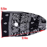 Headband with Buttons for måsk, Button Headbands for Nurse Doctor Girls Yoga Running Sports Elastic Headbands with Button,Fashion Soft Non Slip Button Hair Band for Women (ROSE BLK WHT-3PCS)