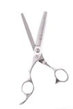 ShearsDirect 44-Tooth True Left Handed Professional Blending/Thinning Shear Scissors with an Ergonomic Handle Design, 6.5"