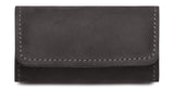 Nippes Solingen Manicure Set, 4 Piece Stainless Steel, Nickel-Free, Genuine Black Cowhide Leather Case