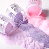 Dip Powder Nails Color Set - Pink Purple 10 Colors Nails Acrylic Powders Set for French Nail Manicure Nail Art No Nail Lamp Needed
