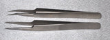 1 pair of ESD Vetus Pro Straight & Curved Tweezers for Eyelash Extension