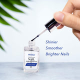 SOZGE Nail Strengthener for Treating Weak, Damaged Nails, Promotes Growth, Use as a Top Coat or Base Coat