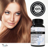 Tricho: Folliboost Hair Growth Vitamins - with Biotin, Vitamin C, Zinc, and Vitamin B12-30 Day Supply - Promotes Thicker & Healthier Hair Growth - Natural Hair Care Formula - Made in The USA