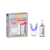 White Glo Accelerator Teeth Whitening Kit with LED Light for Sensitive Teeth and Gums - Carbamide Peroxide, Papaya and Pineapple Enzymes for Best Teeth Whitening Results - 10 Min Timer & 50 Uses!