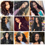 10A Peruvian Virgin Hair Body Wave 3 Bundles 16 18 20 inch 100% Unprocessed Virgin Human Hair Bundles Weave