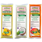 New Road Beauty Tropical Scented Antibacterial Paraffin Wax"Relax in Paradise" with this Variety 3 Pack of Pineapple, Coconut, Mango - Moisturize and Smooths Skin