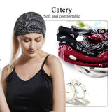 Headband with Buttons for måsk, Button Headbands for Nurse Doctor Girls Yoga Running Sports Elastic Headbands with Button,Fashion Soft Non Slip Button Hair Band for Women (ROSE BLK WHT-3PCS)