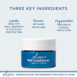 Elon Lanolin - Rich Nail Strengthener 10g Tube + 7.5g Jar | Nail Cuticle Conditioner Cream Repairs, Protects and Strengthens | Recommended by Dermatologists and Podiatrists