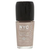 NYC Expert Last Nail Polish, up to 7 day wear, 215 Late Night Latte, 0.33 fl oz