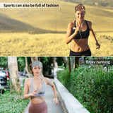 8 Pack Headbands for Women, Yoga Running Sports Headbands Elastic Non Slip Sweat Headbands Head Wrap Workout Headbands Hair Wrap for Women