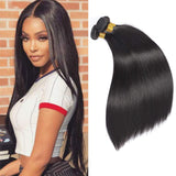 Brazilian Straight Hair Bundles 20 18 16 inch Natural Black Virgin Human Hair Striaght Bundles Unprocessed Weave Bundles