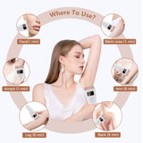 IPL Hair Removal, OOWOLF 999,900 Permanent Painless Flashes Facial body Professional Hair Treatment Whole body Home Use for Women and Men