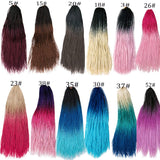 6 pack/lot 24 inch Hair 30 Roots/pack Synthetic Hair for Women (2s-37)