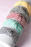 MIRMARU Fashion Headband Hair Accessories - Knotted, Bow, Polka Dot, Floral, Metallic, Glitter and Paisley Wide Hairband Headwear. (LCHB-592-NAVY)