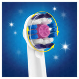 Oral-B Braun 3D White Electric Toothbrush Replacement Head - 3 Refill Brushes