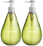 Gel Hand Wash, Green Tea + Aloe, 12 oz, 2 pk