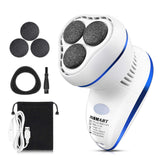 Electric callus Remover for Feet, Foot Callus Remover 1000MA, Rechargeable Vacuum foot grinder, Pedicure Foot File Callus Remover for Cracked Heels Hard Skin - Foot Heel Repair