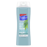 Suave Essentials Body Wash with Vitamin E Ocean Breeze Fragrance Bodywash and Shower Gel 15 oz (Pack of 6)