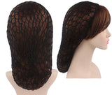 WEEGCN Women Girl Hair Net Fashion Bun Cover Crochet Hair Snood for Sleeping Ballet Dance Skating Pack of 4 (Multicolor2)