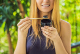 Isabella’s Clearly GLOW COCONUT (BULK) Teeth Whitening Activated Charcoal 100% Pure Food Grade Non-GMO. Better than Strips,Toothpaste, Bleach. Removes Stains, Plaque. USA (100g, 12 Months Supply)