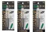(Pack of 3) - VALUE PACK! - L'Oréal Paris Voluminous Feline Noir Waterproof Mascara, 634 Blackest Noir, 0.27 fl. oz.