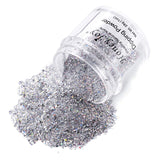 28g/Box Silver Gray Shine Glitter Hexagon Sequins Paillette Dip Powder Nails Dipping Nails Long-lasting Nails No UV Light Needed (HJ-ND064B-No.133)