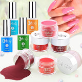 Dip Powder Nail Kit Dipping Powder Tools Set with Everything for Manicure Arts GPT07