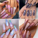Fake Nails Clear Coffin Nails - Acrylic Nails Coffin Shaped Ballerina Nails Tips Ejiubas False Nails With Glue Set 500PCS Full Cover False Nails 4PCS Nail Glues 1PC Nail File With Case