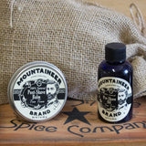 Pre-Shave Oil & Post -Shave Balm Combo by Mountaineer Brand: Soften before and Soothe after shaving (Tea Tree)