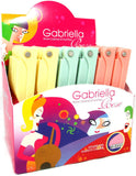 GABRIELLA Rose Womens Folding Eyebrows & Facial Razor w/DORCO Blade  (Quantity: 36 Razors Box)