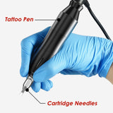 Wormhole Tattoo Cartridge Needles 9M1 Tattoo Cartridges Professional Disposable Tattoo Needle Cartridge Sterilized Tattoo Needles Safe Cartridge Needles 1209M1
