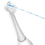 Waterpik Replacement Brush Heads for Sonic-Fusion Flossing Toothbrush SFRB-2EW, 2 Count White