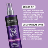 John Frieda Frizz Ease Daily Nourishment Conditioner, Leave-in Conditioner for Frizz-prone Hair, with Vitamin A, C, and E., 8 Fl Oz, pack of 2 (total 16 Fl Oz)