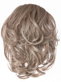 11" Wonderfully Curly CanDo Combs Color Brown Blonde - Toni Brattin Wigs Clip in Pony Big Curls Changelite 100% Heat Friendly Synthetic Natural Healthy Bollo de pelo updo Bundle MaxWigs Hairloss Booklet