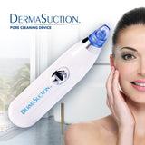 DermaSuction Facial Pore Vacuum by BulbHead, Blackhead Extractor Cleans Pores Painlessly & Gently Without Squeezing