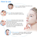 blackhead vacuum remover acne remover, toyuugo Facial Pore Cleanser Electric Acne Comedone, 3 Adjustable Suction Power, USB Rechargeable, LED Screen Blackhead Extractor Tool for Women and Men