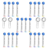 Bunny Lamb Soft Replacement Brush Heads for Sensitive Gum Care and Teeth Compatible with Oral-B - Count of 20