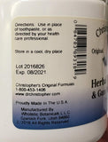Christopher's Original Formulas Herbal Tooth and Gum Powder 2 Ounce (3 Pack)
