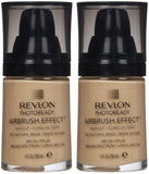 Revlon PhotoReady Airbrush Effect Makeup, 005 Natural Beige (2-pack)