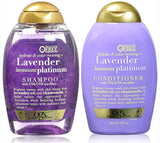 Organix Sulfate Free Hydrate & Color Reviving + Lavender Luminescent Platinum Shampoo 13 Oz and Conditioner 13 Oz 'Set'