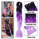 SEGO 24 Inch Jumbo Braiding Hair Jumbo Braid Hair Extensions Long Jumbo Braids for Box Braids Crochet Hair High Temperature Synthetic Fiber Single Color Red 3 Bundle