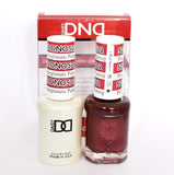 DND Gel and Matching Polish #522 pomegranate