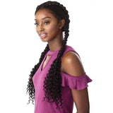 Sensationnel Synthetic Cloud 9 Swiss Lace Wig BOHEMIAN DUTCH BRAID (T1B/30)