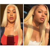 12 Inch Straight Short Bob Blonde 613 Bundles For Black Women 100% Real Platinum 613 Brazilian Human Hair Bundles Remy Virgin Straight Short Blonde Human Hair Bundle